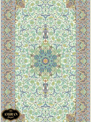 قالیچه 1200 شانه بهشت اصفهان سایز 2*1