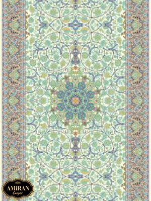 قالیچه 1200 شانه بهشت اصفهان سایز 4*1