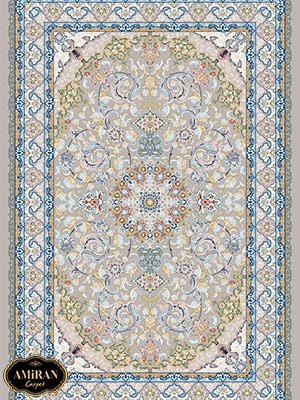 decoration- Azhdari 1200 reed high bulk 1*1.5 rug | Amiran carpet